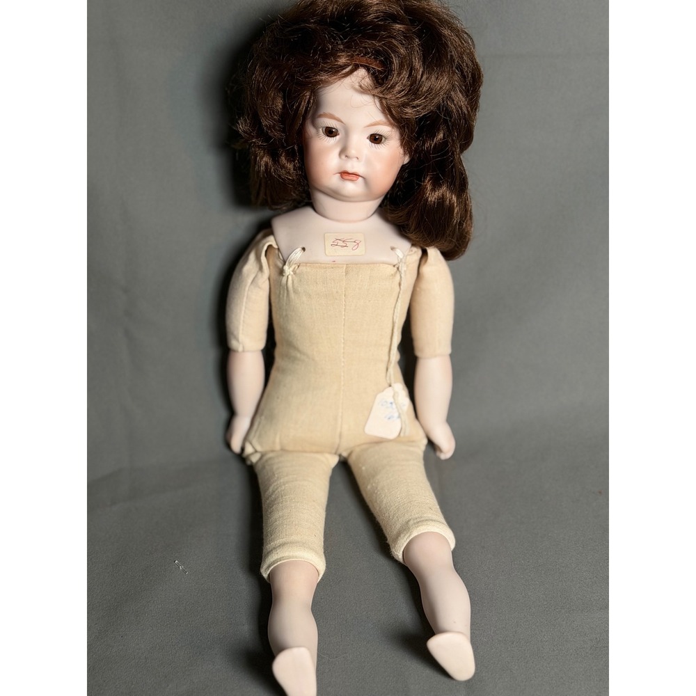 Simon & Halbig Marguerite Dean Bisque Head Doll 115 A 43 Cloth Body Porcelain